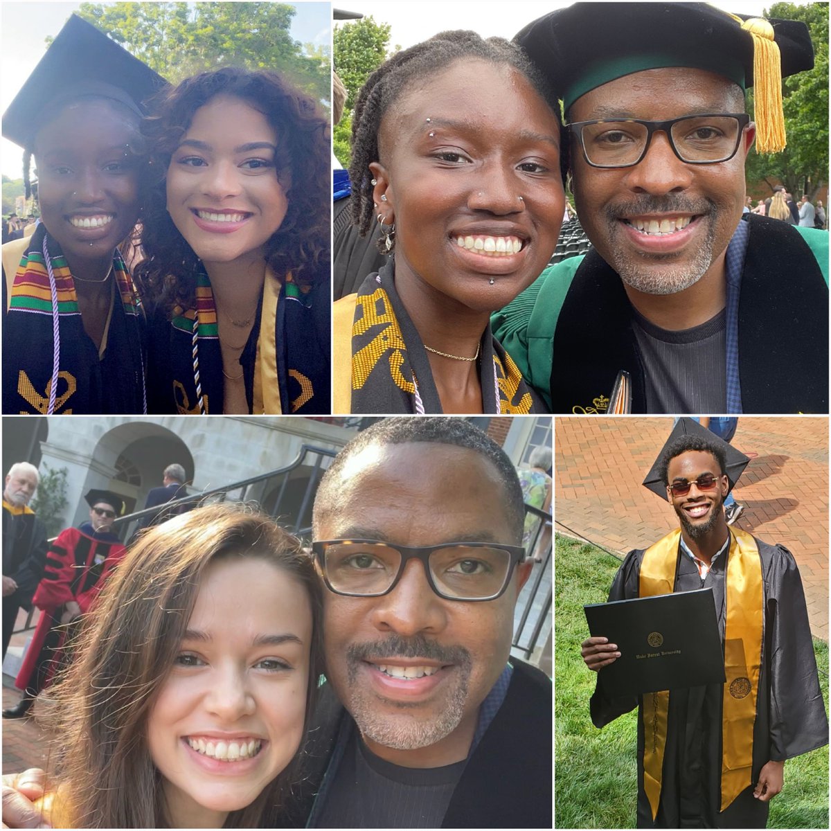 WFUProfWalker's tweet photo. WHAT IS BEAUTY? A commencement celebrating all the amazing @WakeForest students and graduates. #WFUGrad #WFU22 https://t.co/OXAbNorbIt