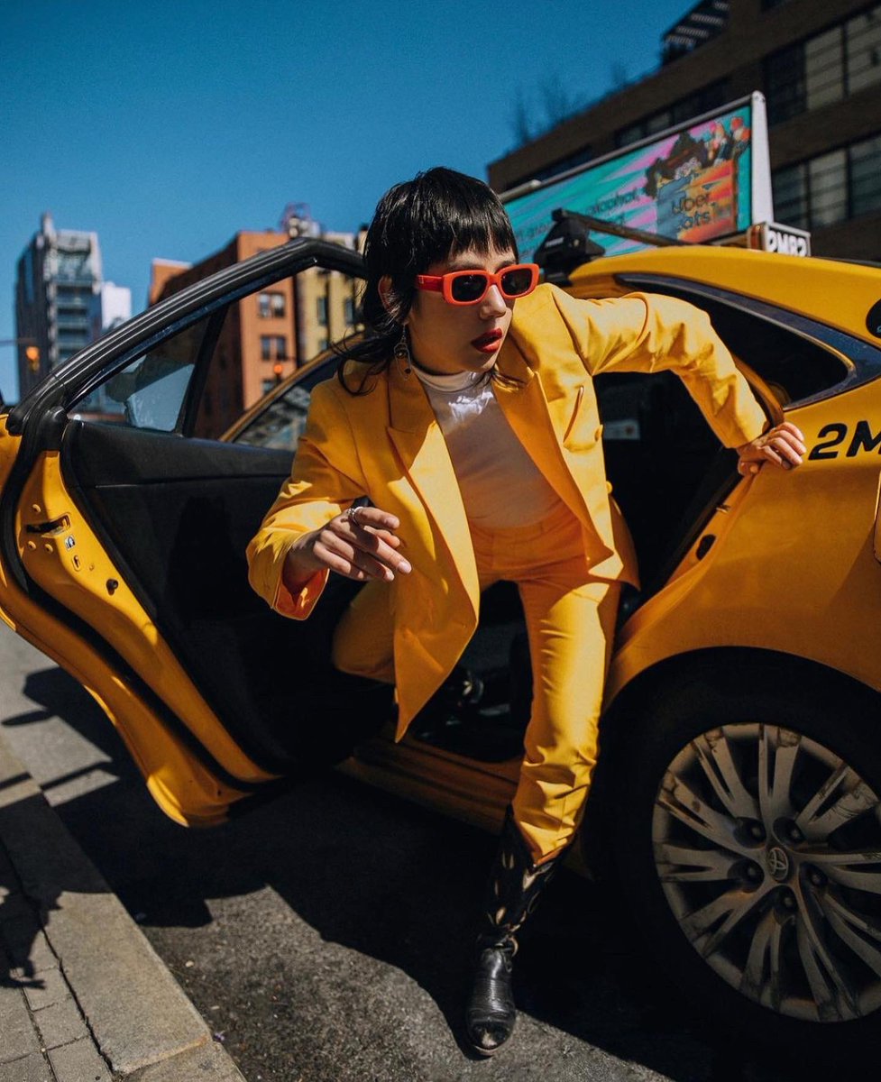 NYMMG's tweet photo. City Slicker 😎 VALERIA shot by Liz Pinto https://t.co/flHNGAjqmm