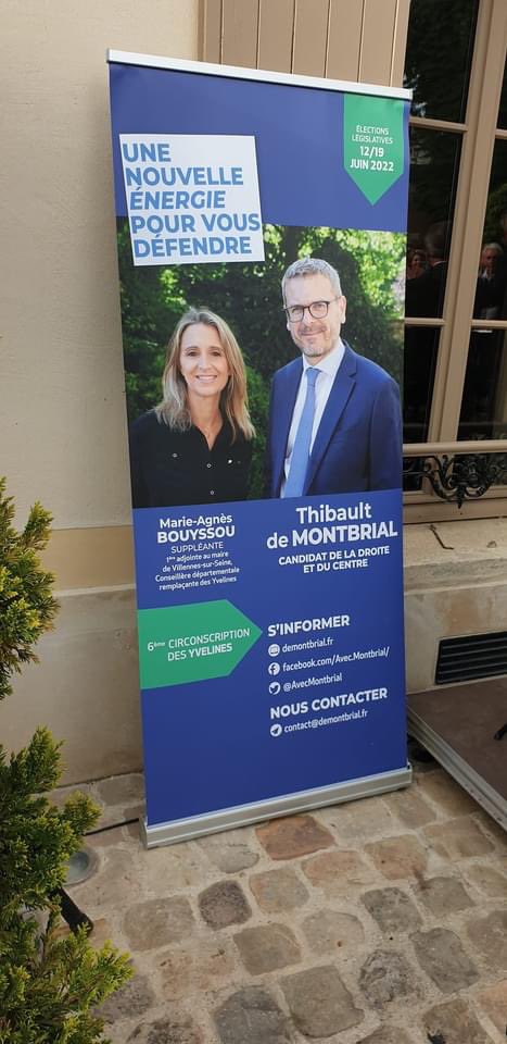 Morlet78100's tweet photo. Lancement de campagne de @MontbrialAvocat er Marie-Agnes Bouyssou à Chambourcy. 200 personnes réunies pour un binôme de choc. Les 12 et 19 Juin, on vote pour le candidat de l Union de la Droite et du Centre : Thibault de Montbrial. Merci à @vpecresse @davidlisnard @P_Morange https://t.co/FY0guXNtRl