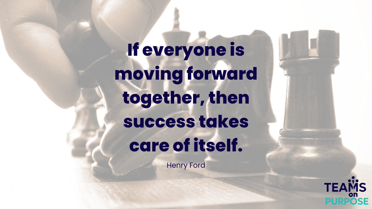 _TeamsOnPurpose's tweet photo. While keeping yourself at the top of your game is a priority, making sure your team is there is just as important.
Setting aside time at your regular meetings to discuss your team’s personal effectiveness needs can help everyone to remain mindful and motivated.
#TeamsOnPurpose https://t.co/LM9GRDVdTp