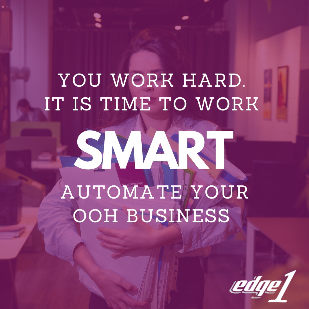 Edge1Official's tweet photo. Edge1: OOH Workflow Automation Software

What @Edge1Official, automation will bring to your business:

* Site occupancy
** Conversion of leads
*** Customer Loyalty https://t.co/iavIT95GVf