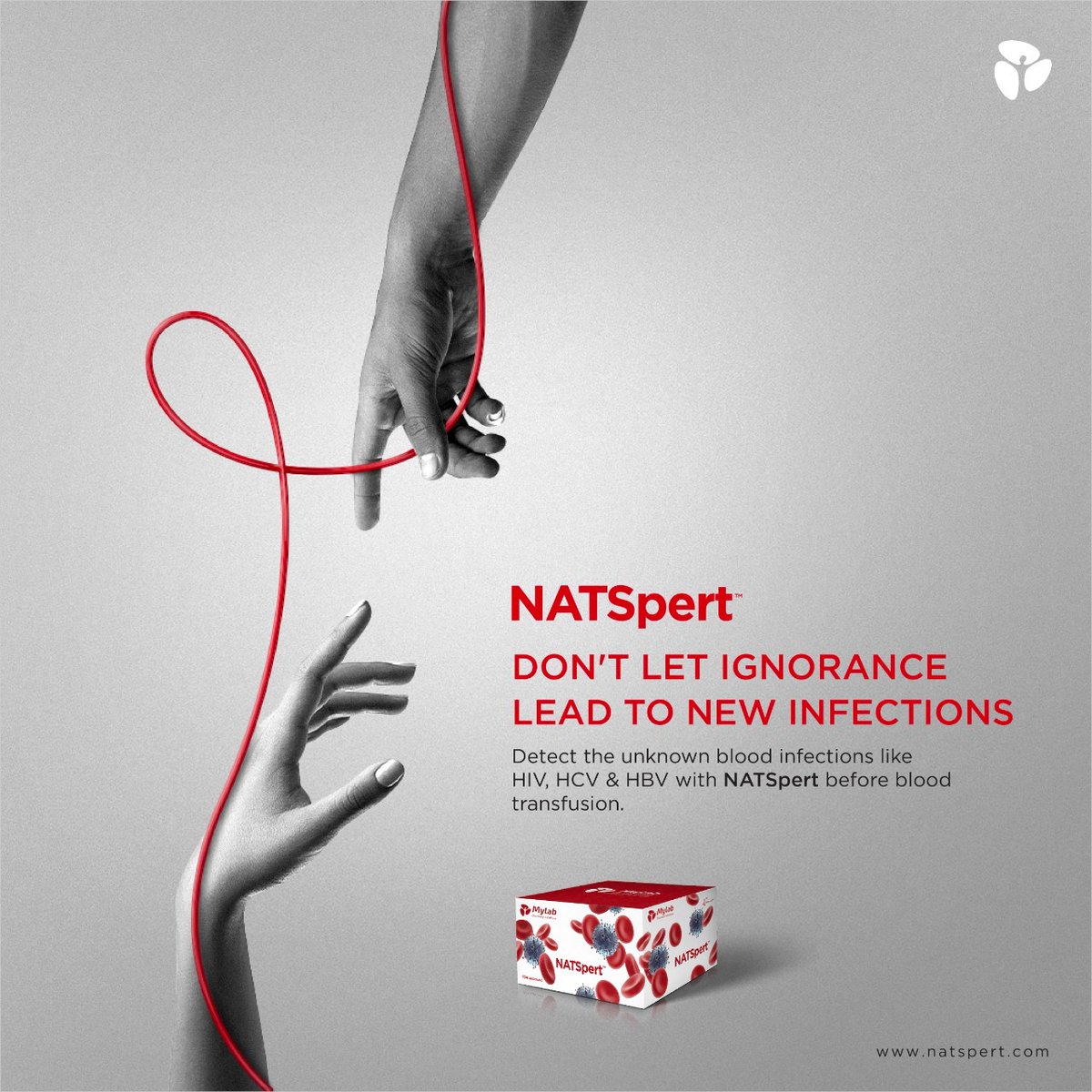 MylabSolutions's tweet photo. Always use NATSpert to detect HIV, HCV & HBV infections before blood transfusions.
Know More: https://t.co/gSA40yvgKE
#healthcareworkers #natspert #nattest #testing #bloodtest #hiv #hcv #hbv https://t.co/DXGd5yz1it
