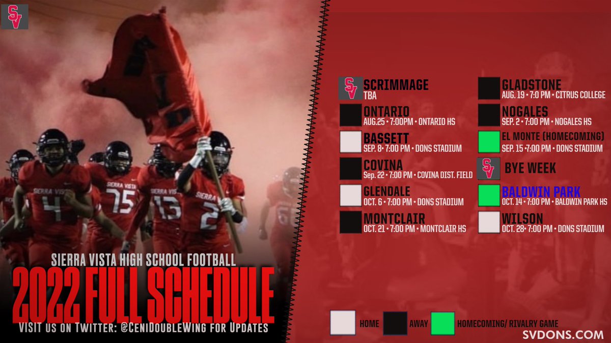 Sierra Vista Football tweet media