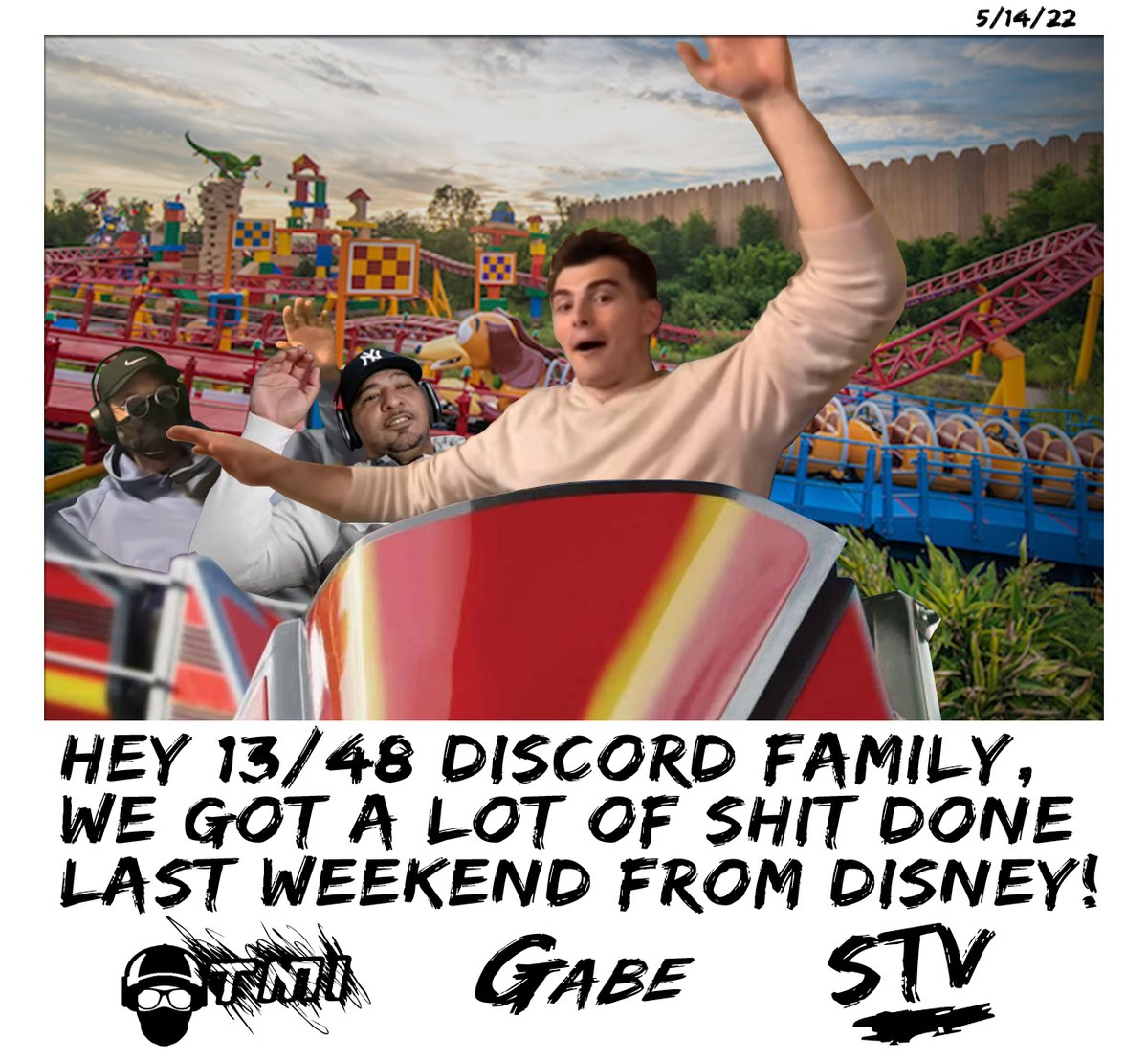 BSmuda's tweet photo. @masked_investor Riding the roller coaster seems to always gets you jacked. 

(Had a little Photoshop fun tonight after your slow-mo opener for discord) https://t.co/ibLvrOomCx