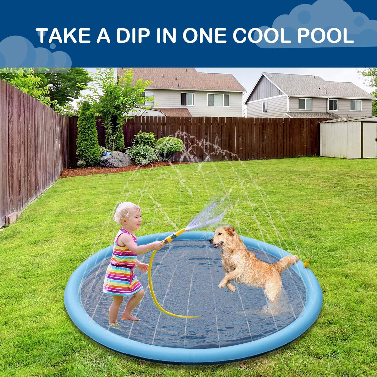 techgadgetsmith's tweet image. Pet Soft Splash Sprinkler Pad

Thickened Dog Splash Sprinkler Pad for Puppies Durable Pet Swimming Bathtub Pool, Summer Fun Water Toys for Dogs

amzn.to/37Wrbcc

#water