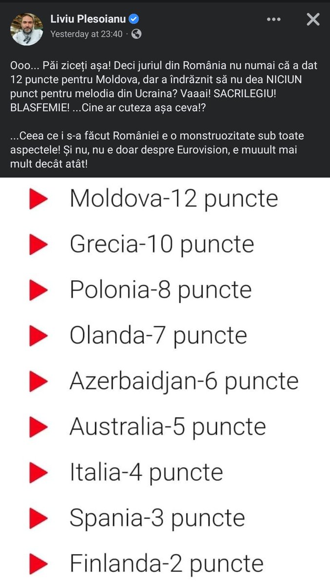 🙄Din pacate, Romania merita tot ce i se va intampla de acum inainte, pentru ca este locuita de o populatie inerta, care suporta orice si reactioneaza doar la comenzile calailor securisti, care o decimeaza planificat.