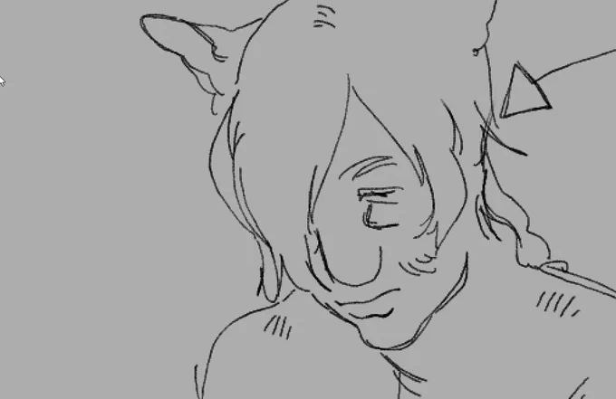 i have a tin container of art i think is too garbage to finish but not bad enough to delete what i got and thats like 80% of what ive been making recently 