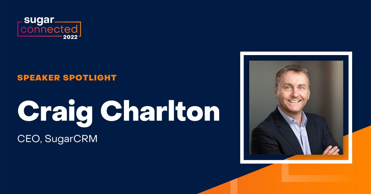 SugarCRM's tweet photo. Join our CEO Craig Charlton for exciting updates on how we're eliminating busy work, roadblocks, and blind spots from your day-to-day. 

Coming soon at our third-annual customer event, #SugarConnected for our EMEA customers!

Register now! https://t.co/4Vv1A2Xshu #CRM #events https://t.co/TJHNBr658d