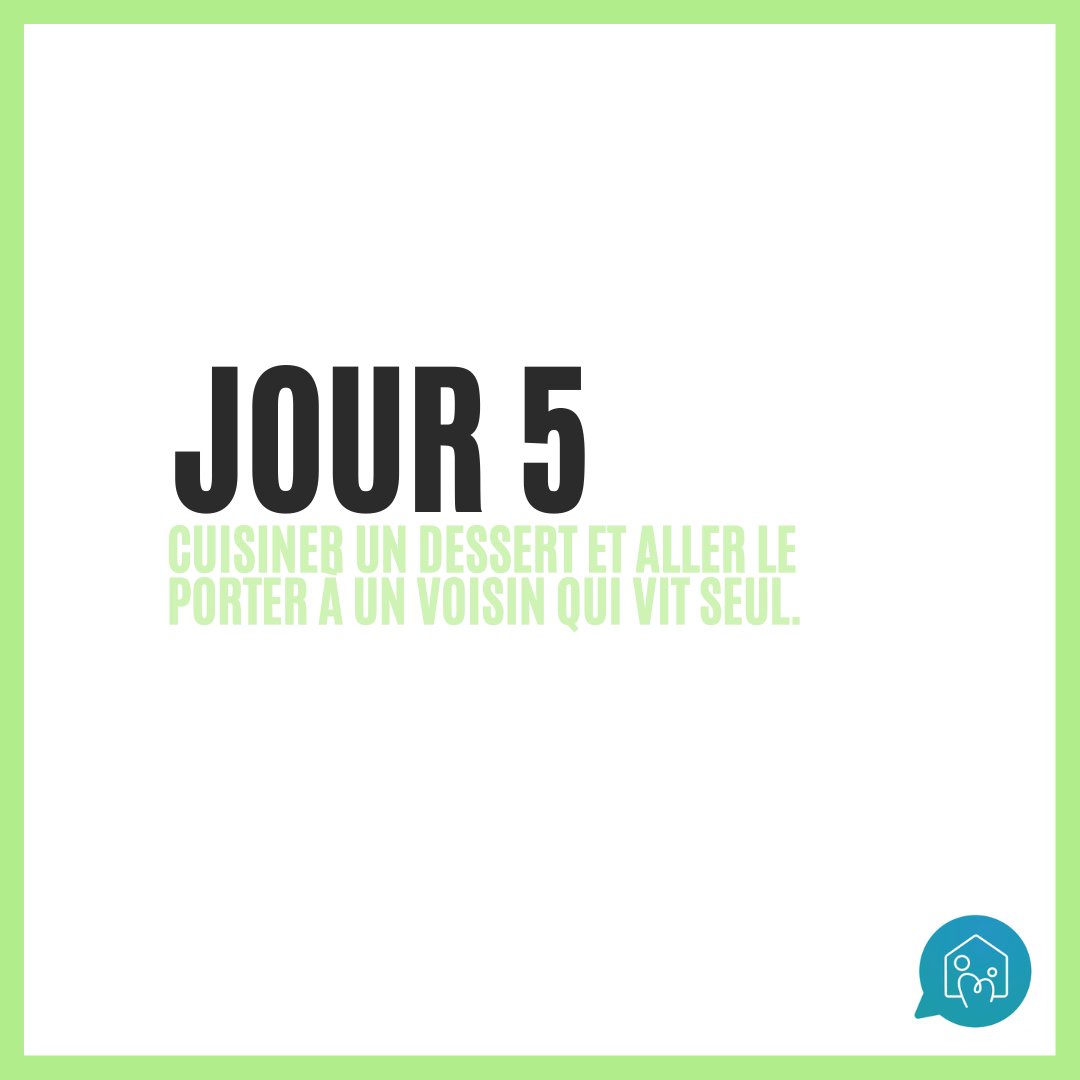 ensemblfr's tweet photo. • 𝗝𝗢𝗨𝗥 𝟱 •

#challenge1jour1bonneactionensembl' #spécialvoisins https://t.co/8mDf9tu5qW