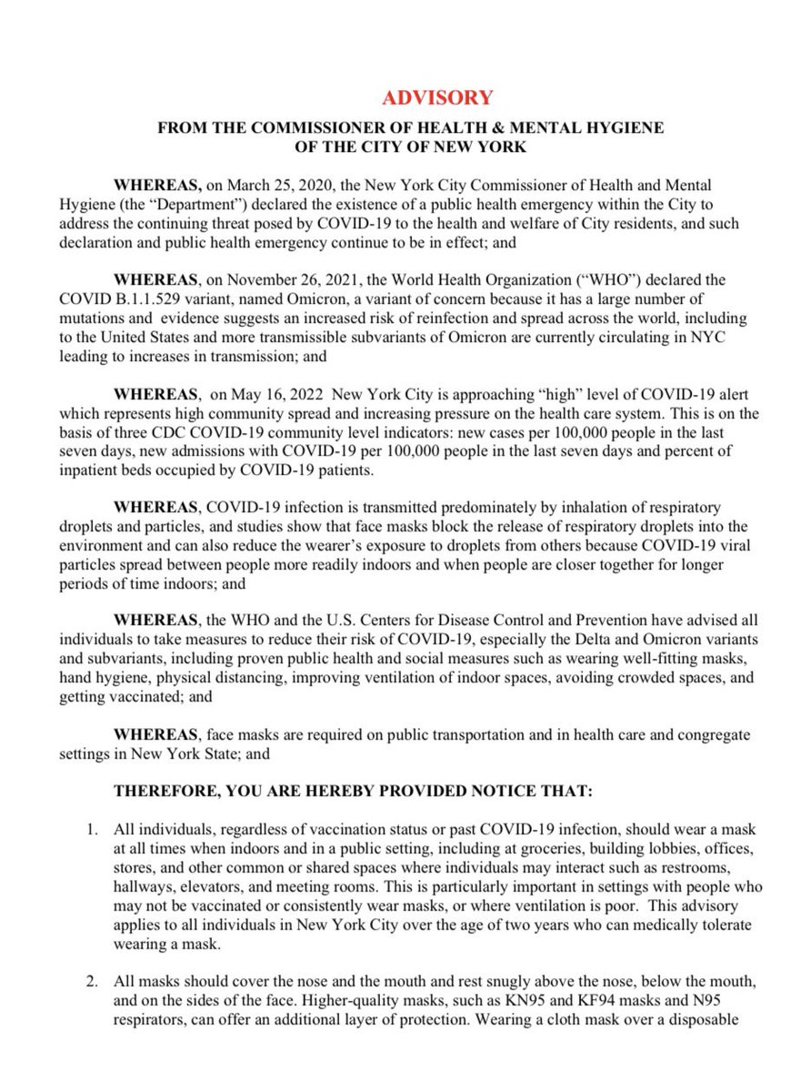 DrMargoSimon's tweet photo. MASK UP, friends, please! Not only for yourself, but for those at-risk around you. “#NYC is approaching ‘high’ level of #COVID19 alert… high community spread &amp; increasing pressure on the health care system.” #Community Also https://t.co/VQh7TZa3w1 https://t.co/Cb3bJlhiLu