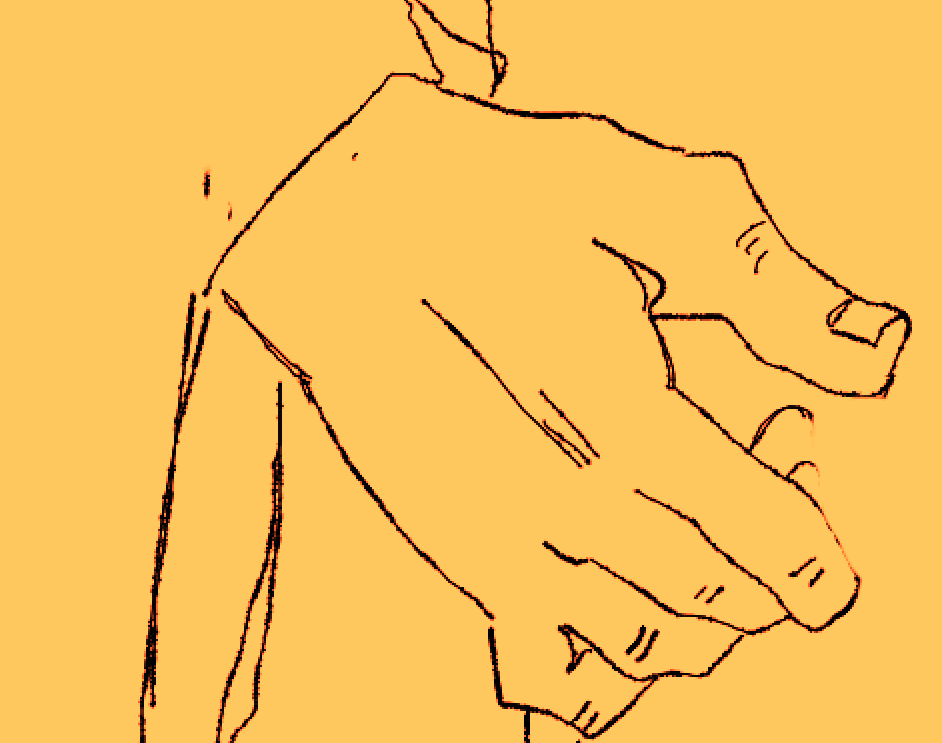i have a tin container of art i think is too garbage to finish but not bad enough to delete what i got and thats like 80% of what ive been making recently