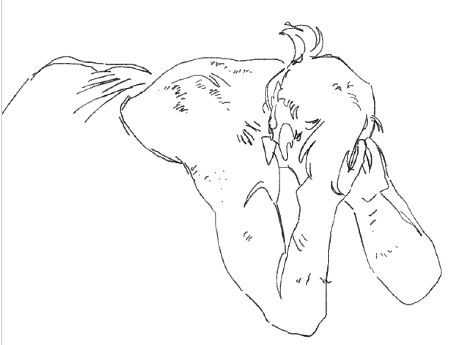 i have a tin container of art i think is too garbage to finish but not bad enough to delete what i got and thats like 80% of what ive been making recently