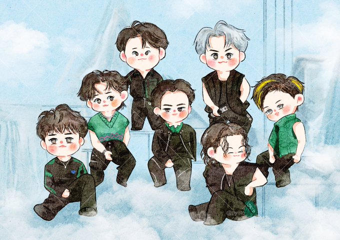 Got7のtwitterイラスト検索結果