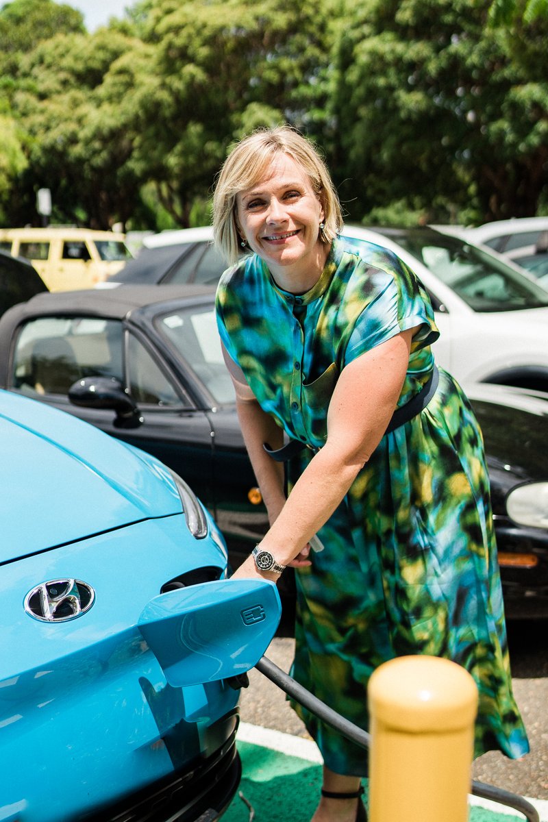 My family car is a Kona electric. Imagine, no nasty shocks at the bowser! Australians could save $1000/ year. For that, we need good policy. With 91% of our fuel imported &amp; only a month of fuel in reserve, our security &amp; our wallets rely on moving to net zero transport. #ausvotes