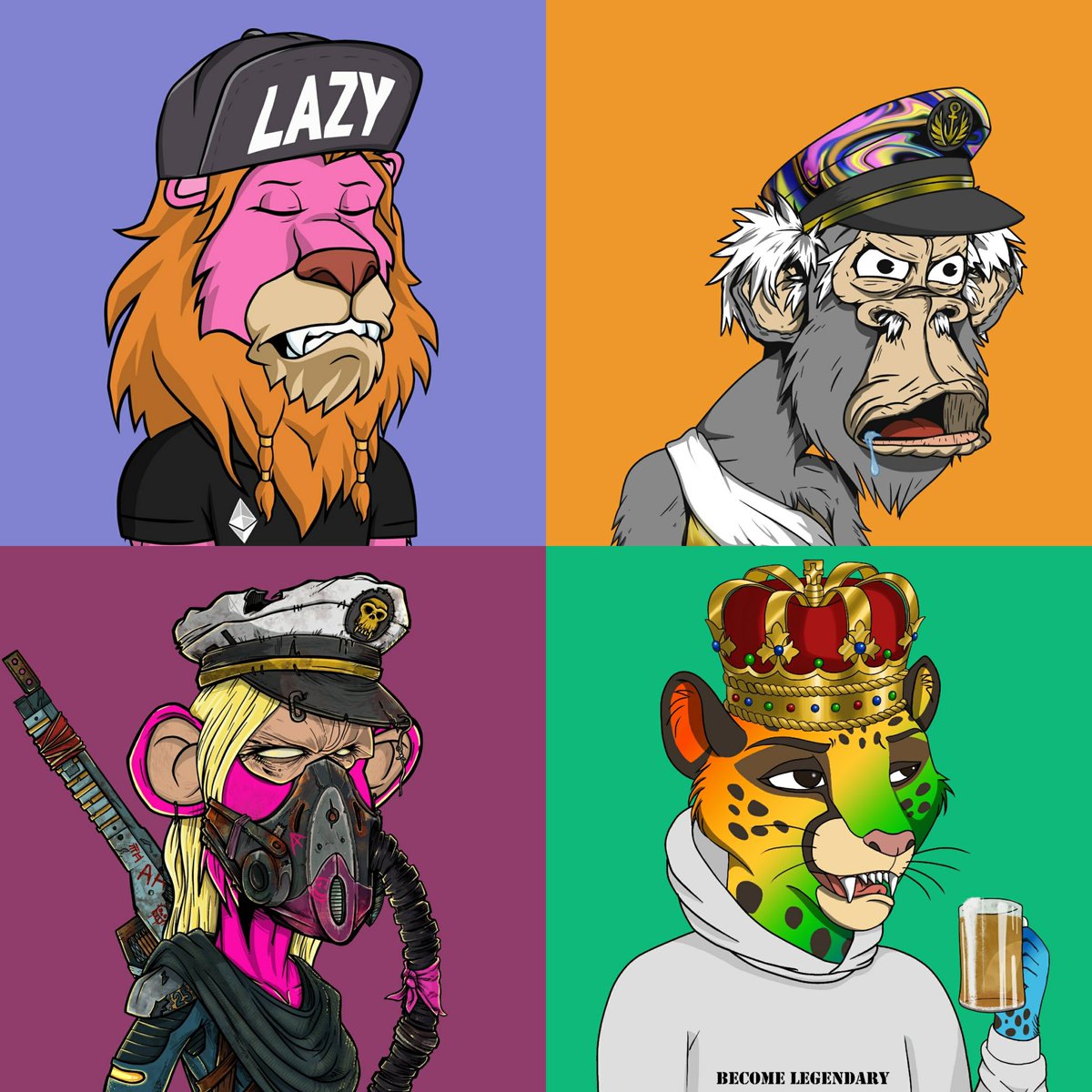 fikinft's tweet photo. Added these 4 stunning NFTs in the past week...glad to be part of these communities!
@LazyHatNFT @LazyLionsNFT
#lhdp #LazyCubs ๐ฆ
@GrandpaApeCC #GACC #TrippyCaptain
@AAPEQueens @apocalypticapes ๐ฆง @CaptainAAPES โ
@CCrewNFT ๐ #CoalitionCrew
Drop your newest NFT below โฌ๏ธ https://t.co/vbnrKzS87e
