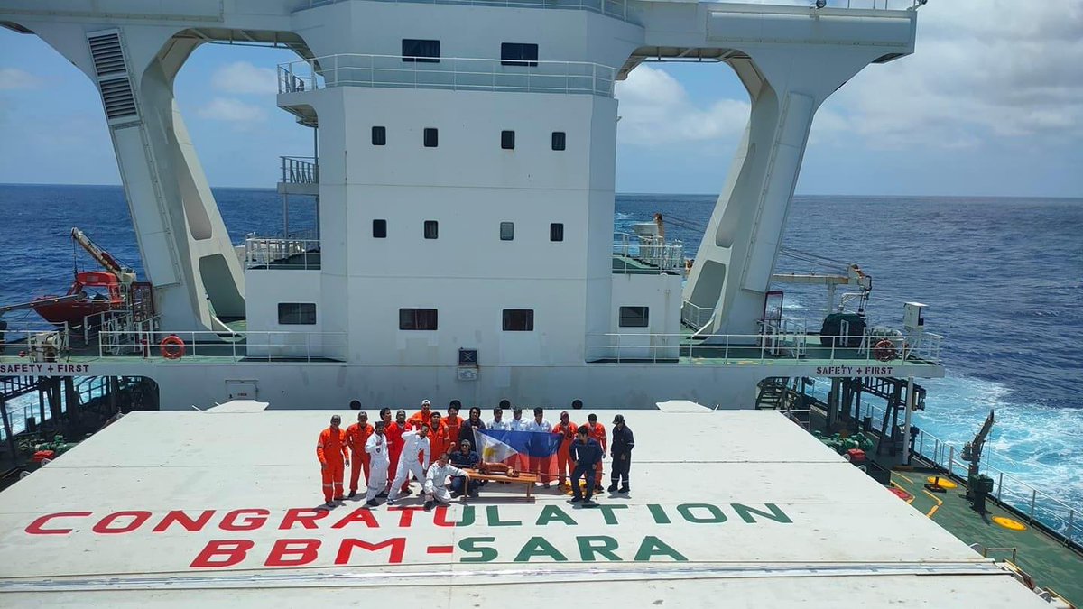 fiek20's tweet photo. Congratulations, BBM - SARA! ✌🏻❤️👊🏻💚

Mid Atlantic 🌊
From seafarers with Love ❤️💚

#CTTO https://t.co/JnArAk3YnV