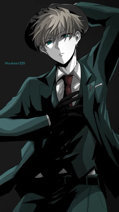 前髪下ろしてる黄昏さんが好きっていう落書き(SPY×FAMILY) 
