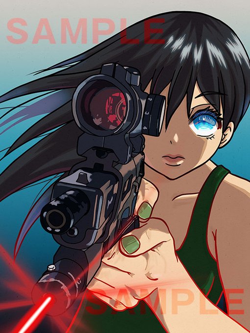 銃のtwitterイラスト検索結果
