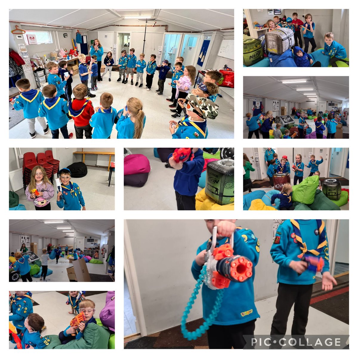 Fantastic session with the Beavers and nerf wars!! @CRAIADCBeavers  <a href="/GarethHaywod/">gareth haywood</a> <a href="/Siobs4/">Siobhan Haywood</a>