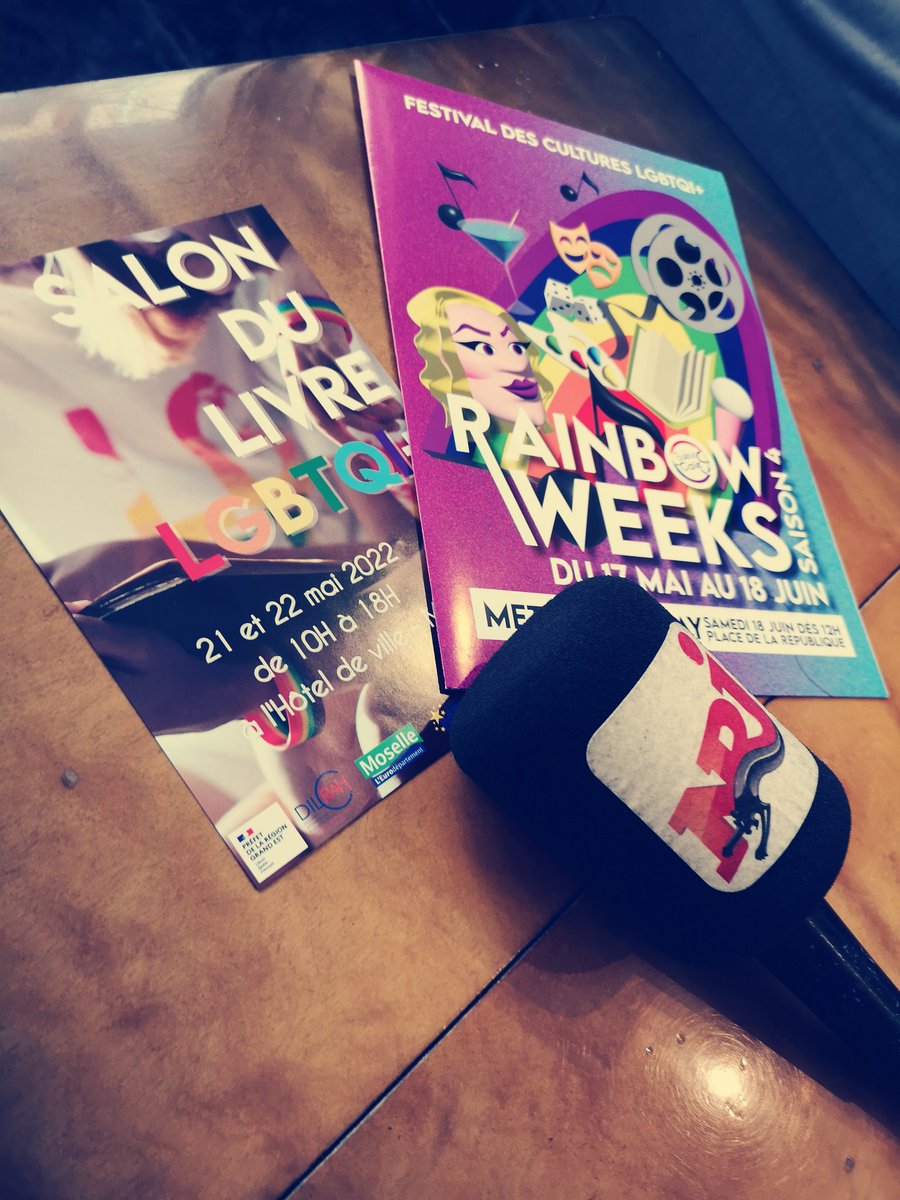 GatiponMatthieu's tweet photo. 🎙️🏳️‍🌈 Merci à @NRJhitmusiconly pour cette interview sur l'édition 2022 de #RainbowWeeks et de la Marche des Fiertés #LGBTQI+ de #Metz. Bravo à @couleursgaies https://t.co/1ZWjNHyFTP