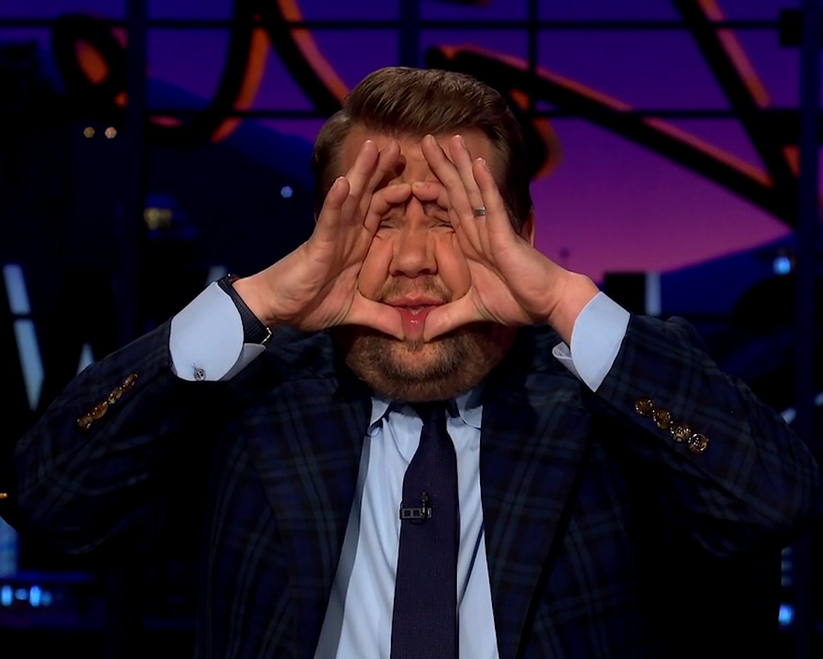 latelateshow's tweet photo. just another completely normal show tonight https://t.co/IfAt1PSc1x