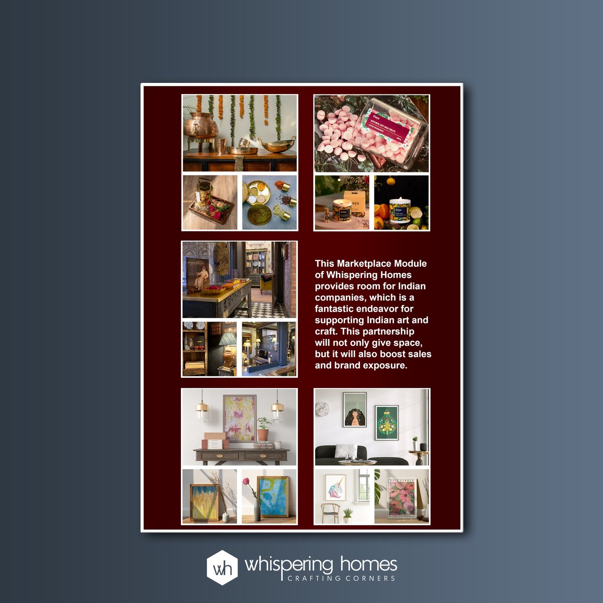 WhisperingHomes's tweet photo. We are building a one-stop-shop destination for home decor lovers by collaborating with unique Indian artists and startups.
#digitalfirstmagazine #mediacoverage #features #article #Blogs #articleblogpost #epaper #digitalarticle #homedecor #decor #whisperinghomes https://t.co/E9Fvme2L0G