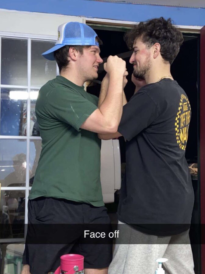 SlugfestCorp's tweet photo. 🚨 BREAKING 🚨

Niko “The Greek Freak” George and Danny “The Locomotive” LoConte have agreed to face off while at the world famous Andrès el Barber shop. Summer Slugfest lineup coming together ☀️🥊 https://t.co/y8j3Zsygw2