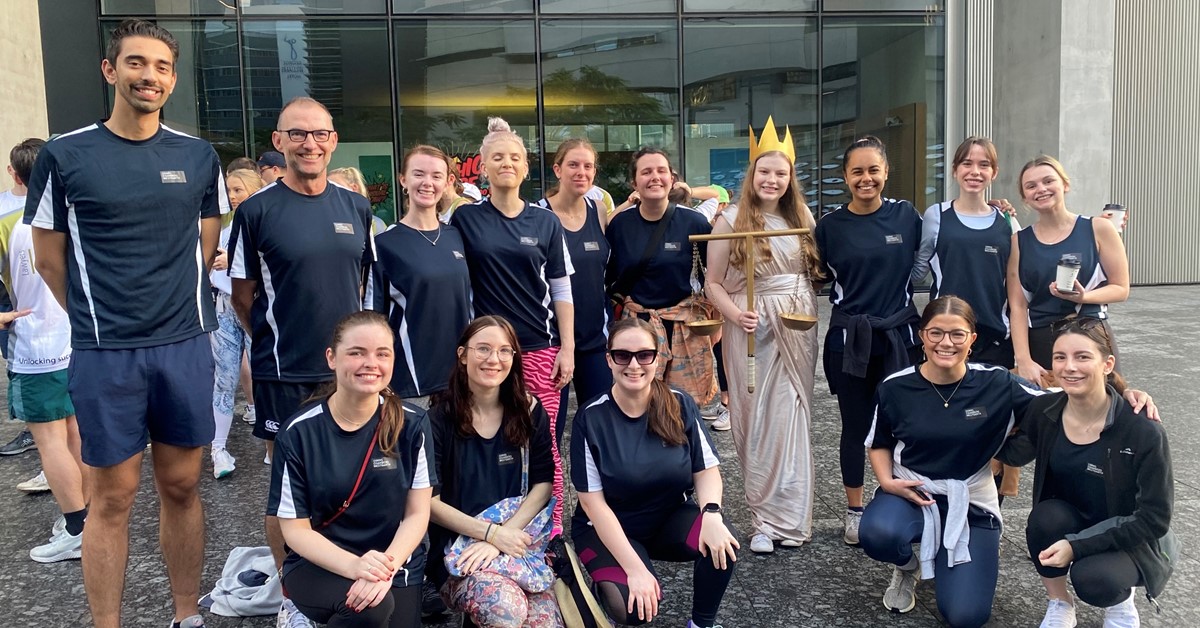 Corrslawyers's tweet photo. A team from our #Brisbane office had a great time getting out in support of the 2022 @LawRightQLD #QLDLegalWalk earlier today https://t.co/ybMUq66vgi