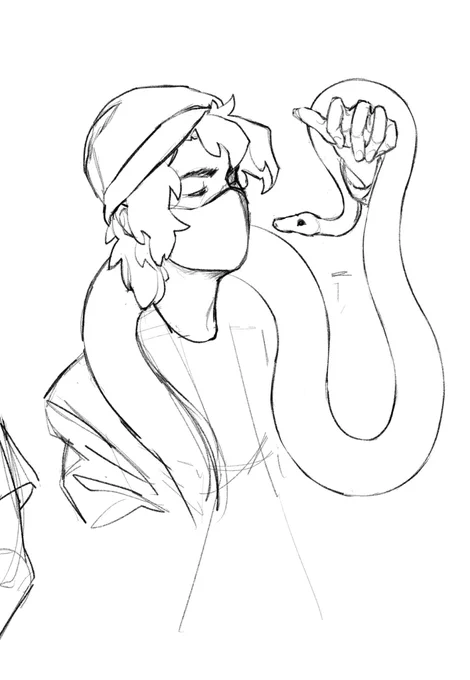[wip] i just think that snakes

another shitpost in the works aha 