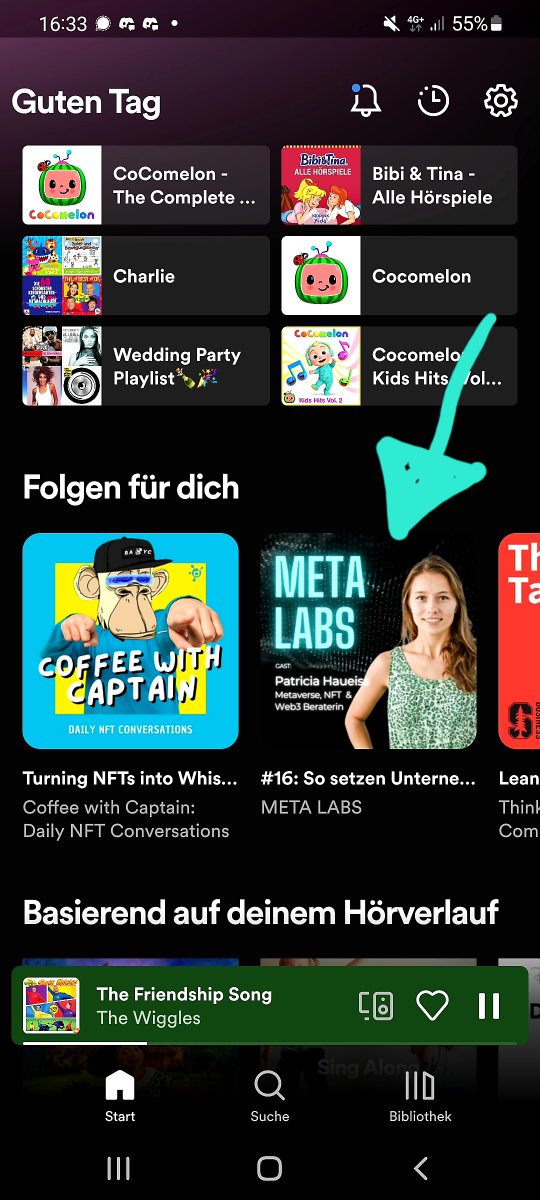 Patriciahaueiss's tweet photo. ๐ Spotify targeted me with myself on the META LABS Podcast! If you take a closer look, you can see my #prioritiesinlife, haha.
@AndreasJust it was a pleasure to join you for this episode about #metaverse #NFT #marketing and the #web3 space. https://t.co/YfXntSZ7wc