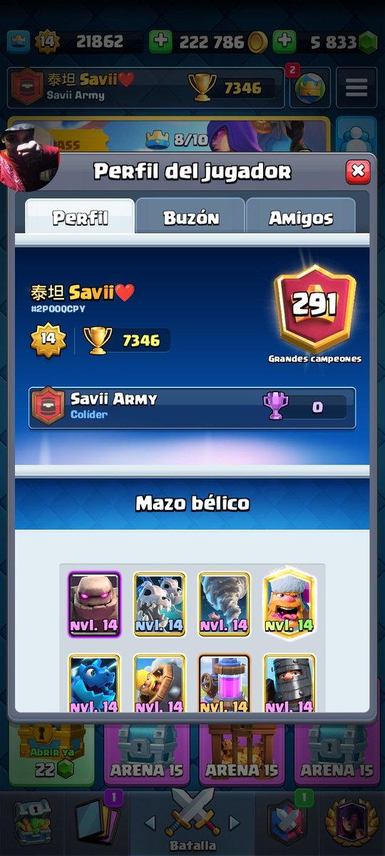 Titan_Savii's tweet photo. Mañana tratare de subir al top 190 o 100to lo que sea pero 100 :v

Paso link a quien me siga y de ❤️ y 🔁 https://t.co/O9yL5eoWRy