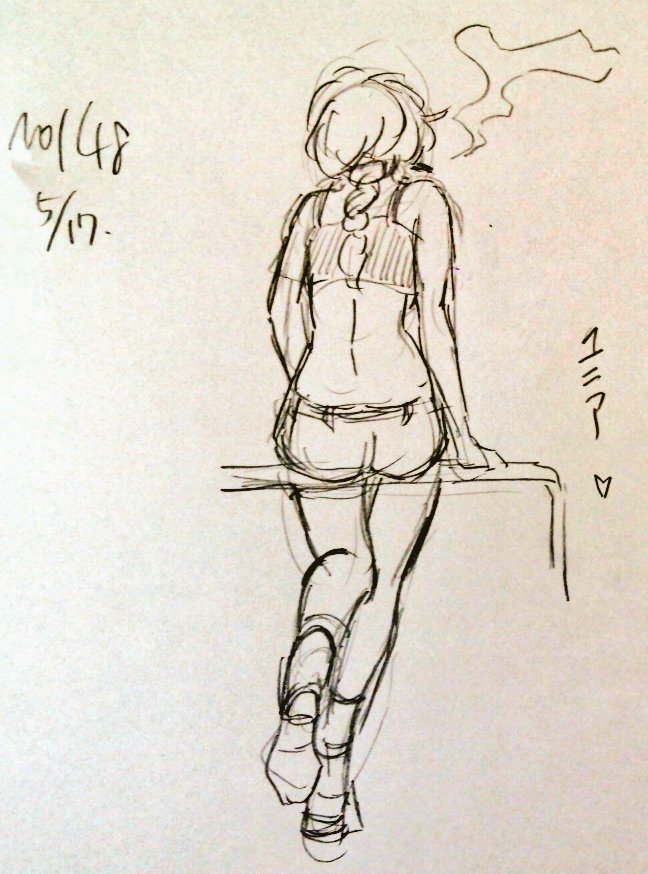 #一日一模写Ⅱ 148/365 