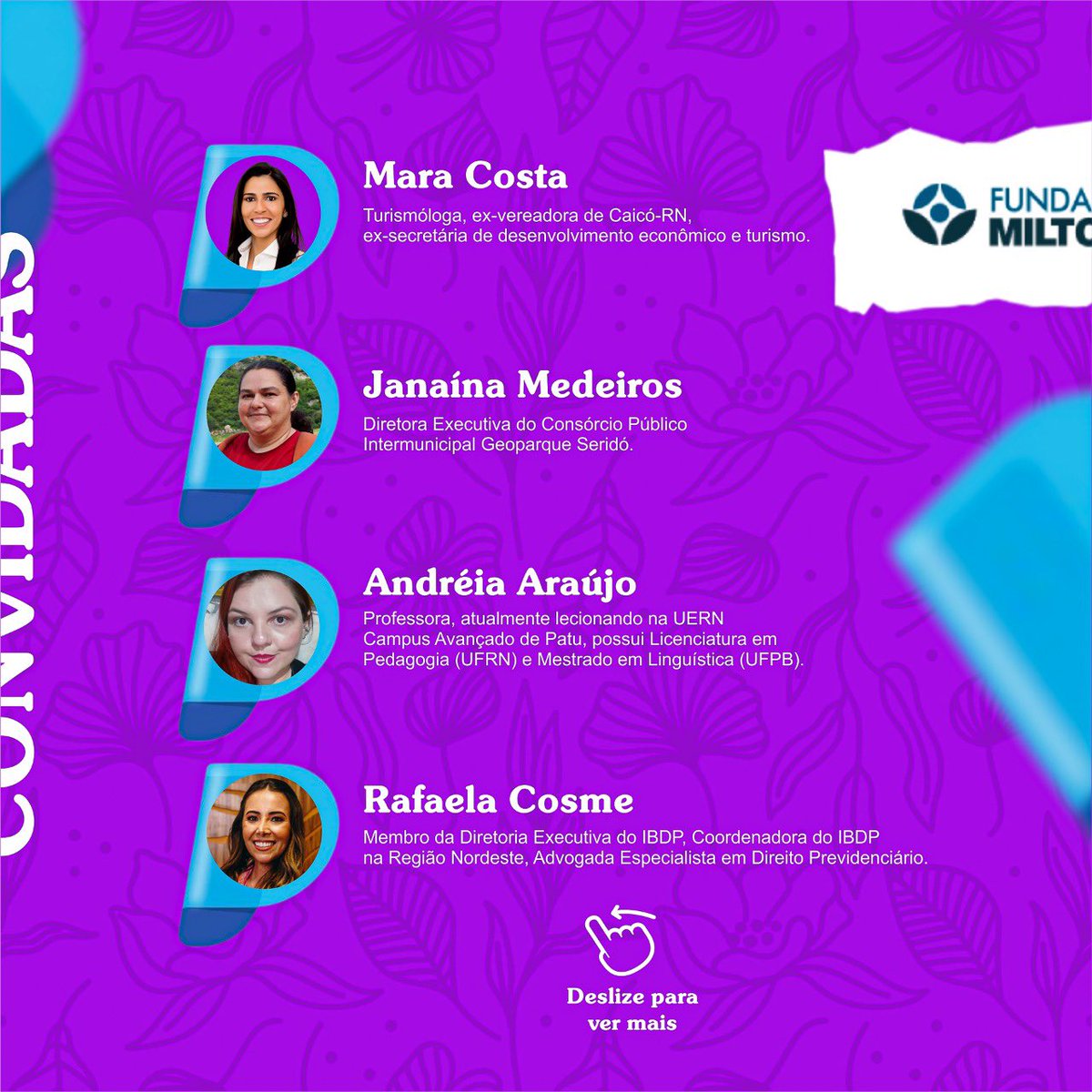 maracostarn's tweet photo. 1º Encontro do Movimento Mulheres Progressistas com o projeto Fortalecendo o Futuro acontecerá 19 de Maio no Plenário da Câmara Municipal de Caicó. https://t.co/vEO3Q2rQTw