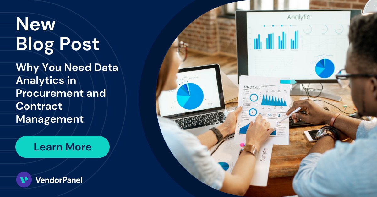 VendorPanel's tweet image. There is a goldmine of actionable insights that can be extracted by using data analytics. Learn more about why you need to use #procurement and #contract analytics tools. hubs.li/Q01bmtM50
#dataanalytics