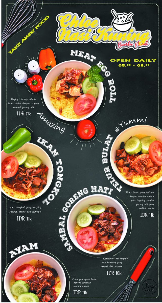 _spaceplace's tweet photo. ‼️ JUAL NASI KUNING KHAS KALIMANTAN DENGAN BERBAGAI LAUK PAUK ‼️

Beragam lauk pauk, Harga terjangkau dan terjamin enak!

Buat pemesanan bisa dm aku ya😊 https://t.co/D62AWfS6Zy