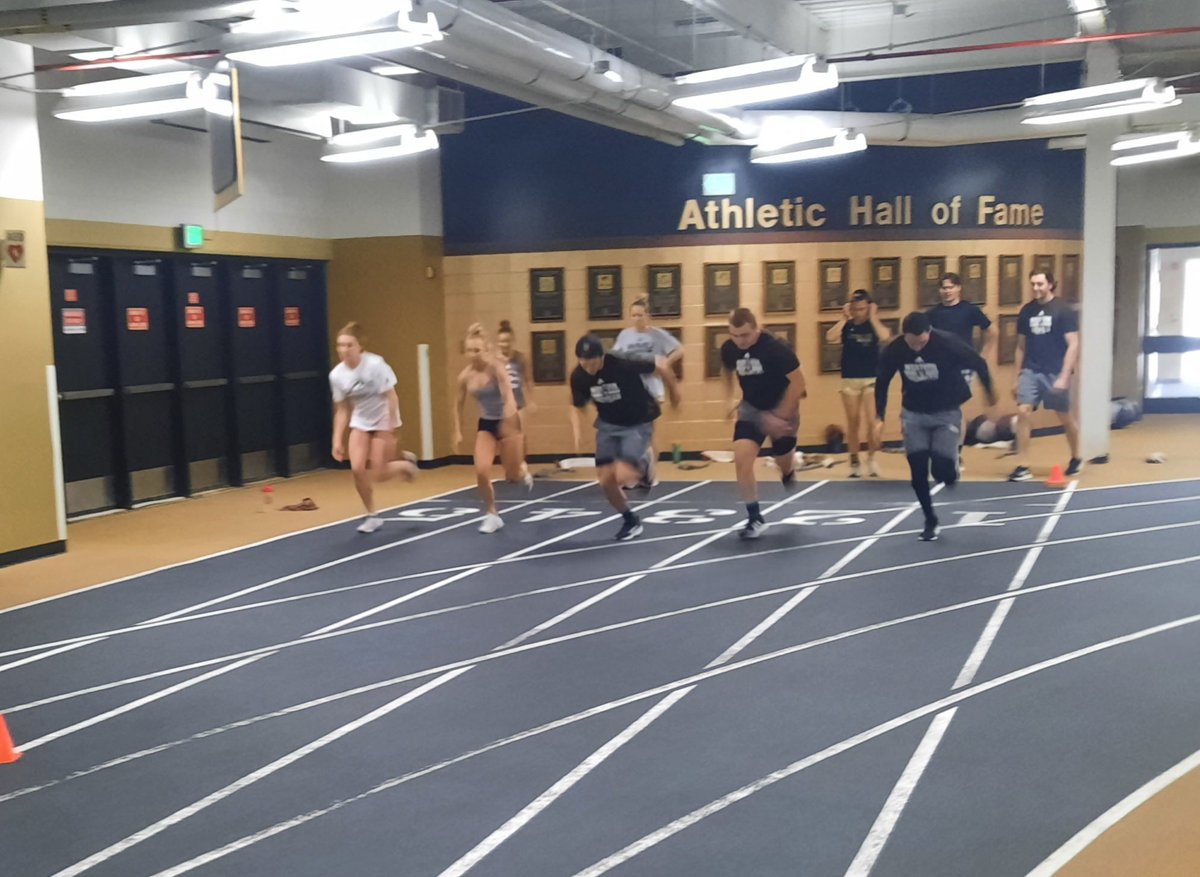 THerrmannSC's tweet photo. Nothing Better than a Full Weight Room during the Summer! A number of Bronco Student-Athletes from @WMUHockey @WMUMensTennis @WMUWomensTennis @WMUVolleyball @WMU_WBB @WMUMBB and @WMU_Gymnastics got after it today!
#TeamWMU #HorsepoWer https://t.co/2q6Zdsh8VW