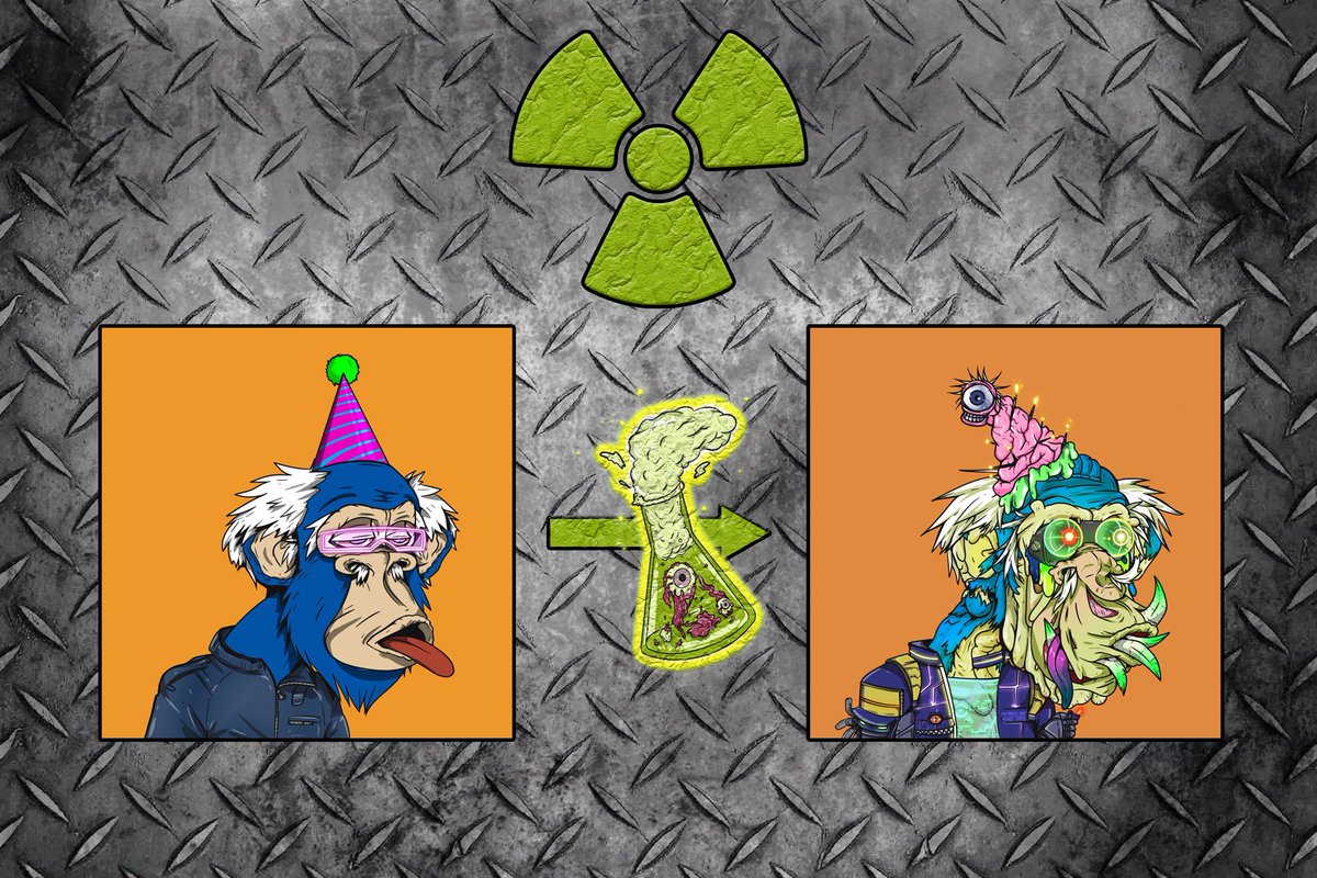 GrandpaApeCC's tweet photo. M2 Mutants are amazing in the #MACC Collection!! We are very excited about utilizing our #SERUM on our OG’s! Thank you @kuchuya_ART https://t.co/z6tw6JIHe6