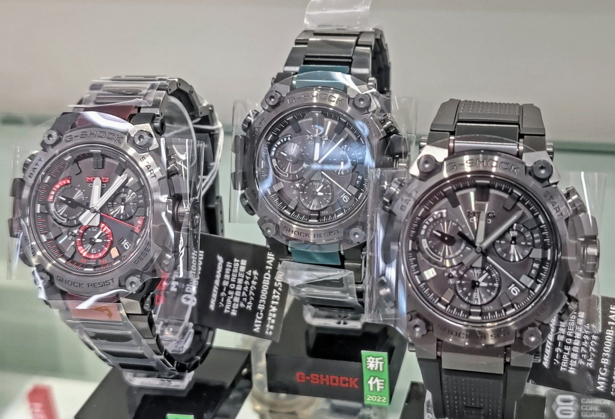 tomita_aizu's tweet photo. 【MT-G 新作入荷】
こんにちは!
続いて紹介するのはグリーン×ブラックモデル!
カシオ山形工場の微細加工技術により仕上げられた高い質感をぜひ感じてください😊
楽天市場からの購入はこちらから
https://t.co/wxxx23dBaE
#G_SHOCK #Gショック #MT_G #MTG #CASIO #カシオ https://t.co/Wc2JSDvE9l