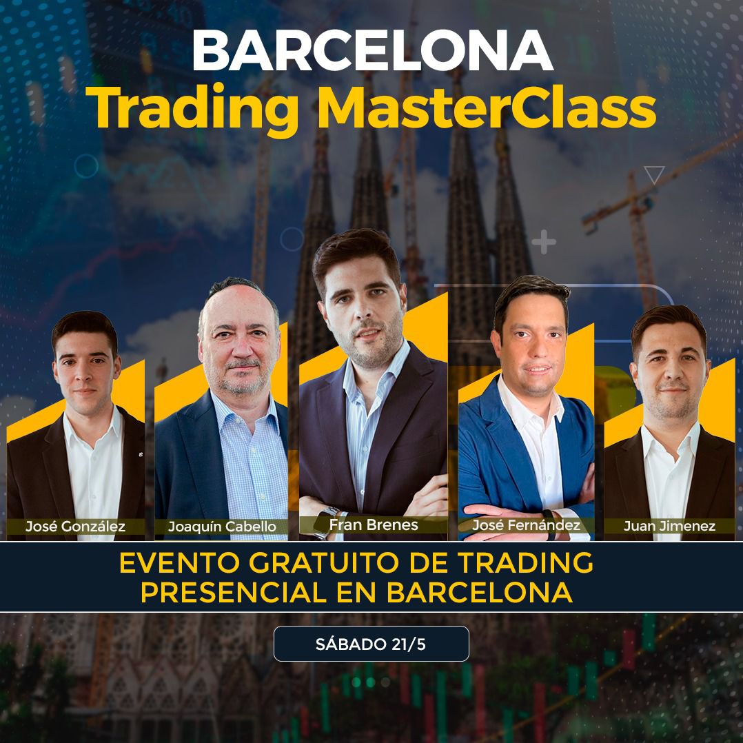 areadeinversion's tweet photo. No olvidéis que el próximo sábado volvemos con nuestra #tradingmasterclass📊 en #Barcelona junto a todo el equipo de #areadeinversion
Las plazas son limitadas!!!
No olvidéis apuntaros ✅
⬇️⬇️⬇️⬇️ 
https://t.co/Z5QJnPOYmi https://t.co/WHTstEHbgu