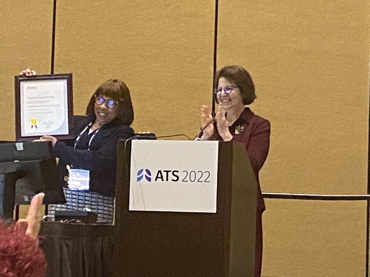 von_visger's tweet photo. Congratulations Wanda!#ATS2022 #ATSNursing #ATSAssembly https://t.co/PWLhiSB2dk