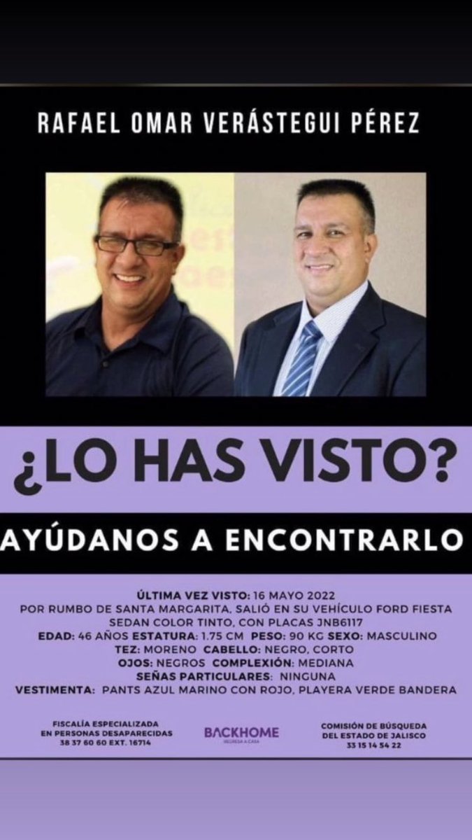 VerasteguiX's tweet photo. Me ayudan a compartir por favor 🙏🏻

@Trafico_ZMG @GNocturnaMX @FiscaliaJal @AztecaNoticias @EnriqueAlfaroR @PoliciaGDL @PoliciaZapopan https://t.co/68QBRkn6n9