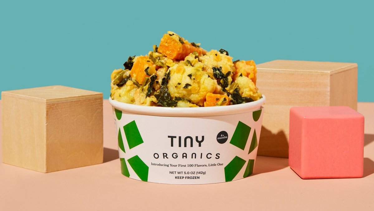 Tiny_Organics's tweet image. Introduce your little one to the yummy spices of India with A Real Big Dal, our plant-based favorite packed with turmeric, ginger and garlic, suitable for 4 months+ and compatible for baby-led weaning. #tinyorganics #tinybeginnings

​​​l8r.it/690j