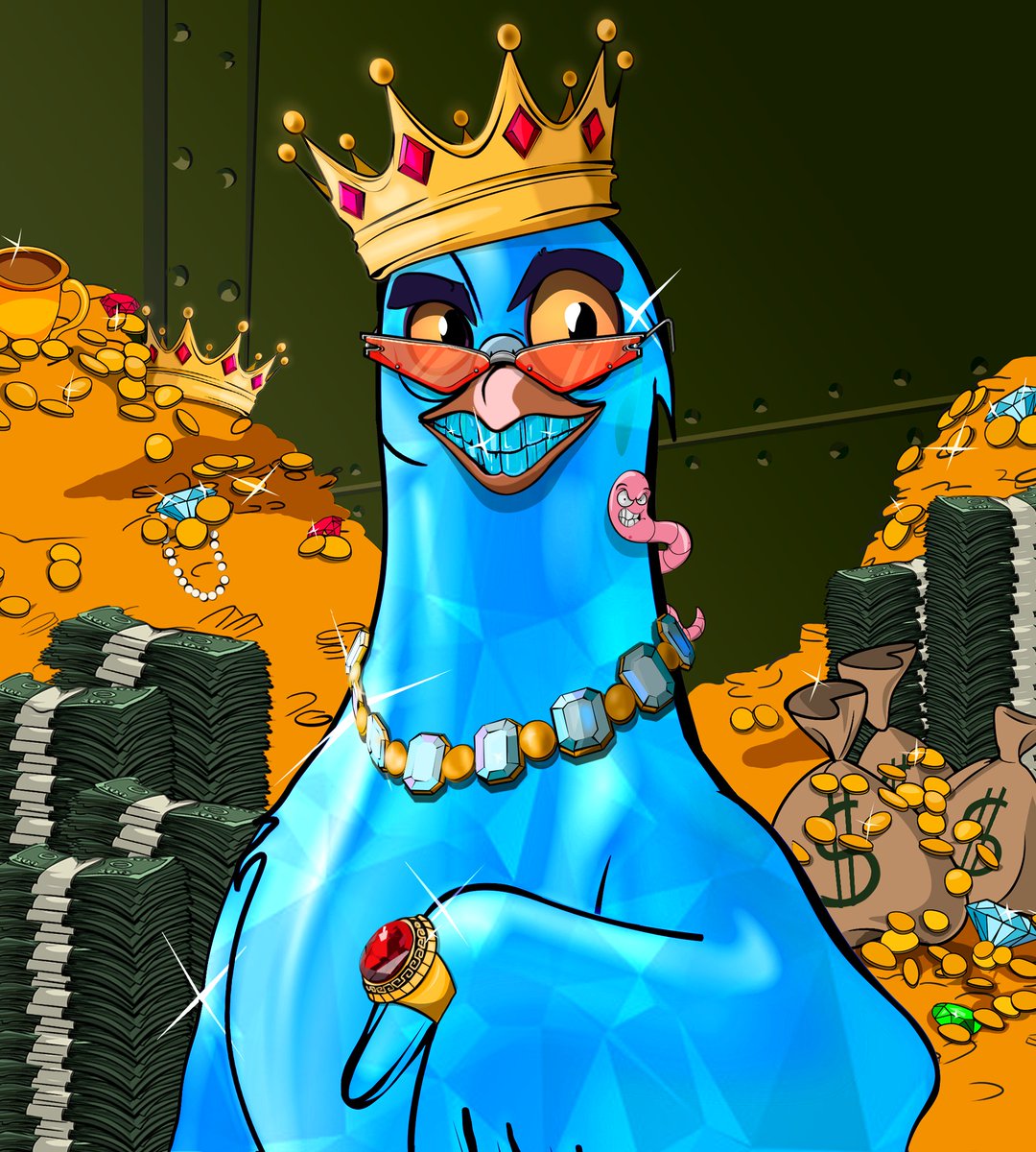 PsychoPigeonNFT's tweet photo. Our first BIG Contest!🕊️🔥

Mint this Diamond Pigeon💎with 1/1 fur and get 500ADA!
Additionally, you'll get 100 ADA if you Mint one of the 5 Pigeons with a Gold bar in the beak!

Come to our Discord and join the Gang!

Mint at 3:30 PM UTC today!🚨

#cnft #NFT #NFTdrop  #CNFTdrop https://t.co/5KX8rdRDVZ