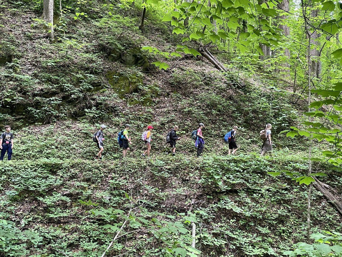 b_pearson's tweet photo. Great time with the awesome 5th grade crew at Tremont Institute in the Great Smoky Mountains! Back to high school tomorrow! Thank you, @PRTrekNTravel https://t.co/Npdp8R9D0i