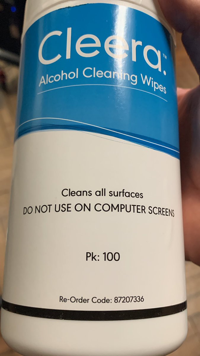 Cleans all surfaces, you say? 🤨