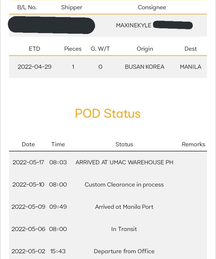 ArmyHaulPH's tweet photo. #AHPHUpdates
yaaaay nasa umac warehouse na po yung box 3 omgggggg
no rush shipping po mga mi pag dating, makakauwi po mga albums nyo sainyo onting patience nalang po๐ค https://t.co/nNpgYQ3XrH