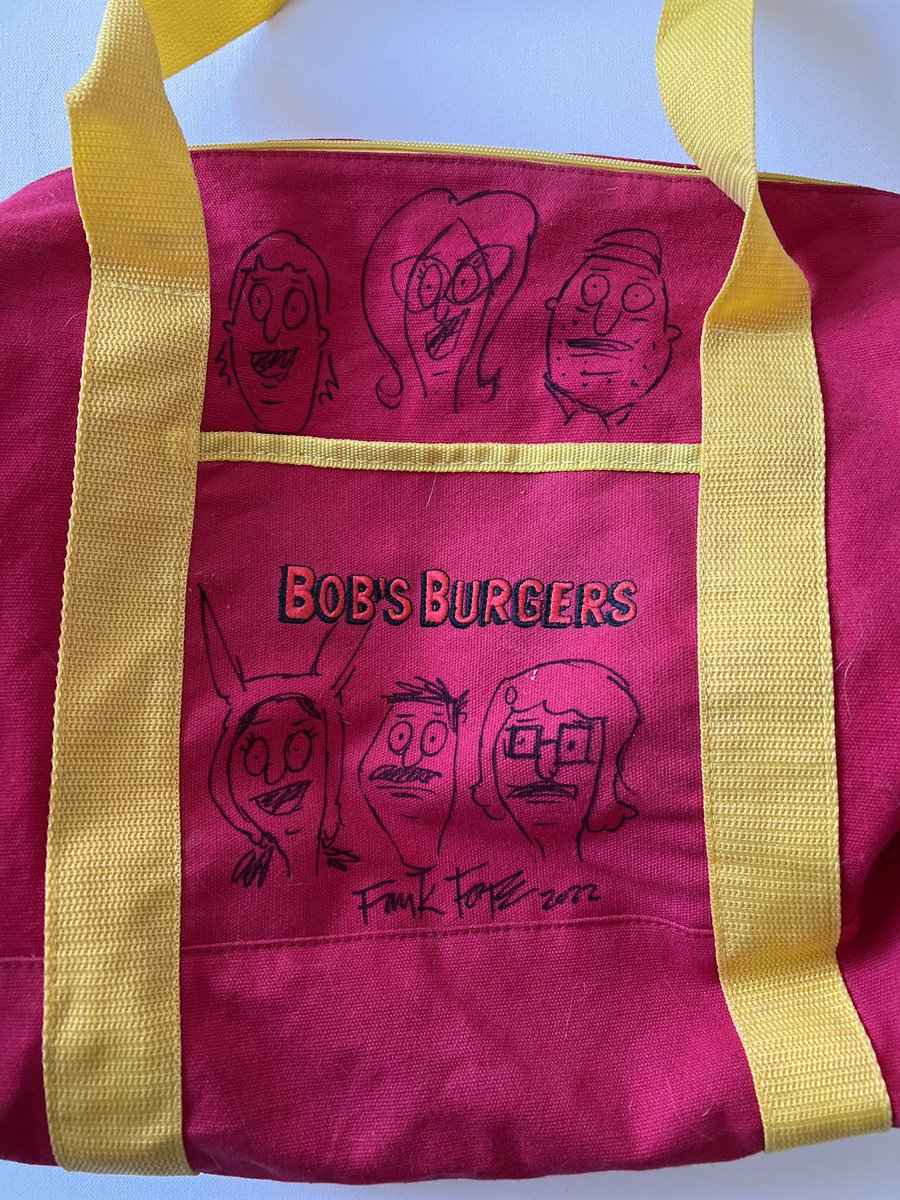 ForteComics's tweet photo. Crew gift from #bobsburgers #art #film #tv #crew #crewgift #art #rare #louisebelcher https://t.co/FahTM9eBNY