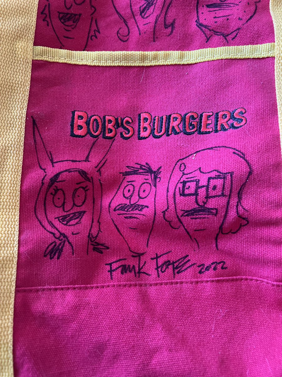 ForteComics's tweet photo. Crew gift from #bobsburgers #art #film #tv #crew #crewgift #art #rare #louisebelcher https://t.co/FahTM9eBNY