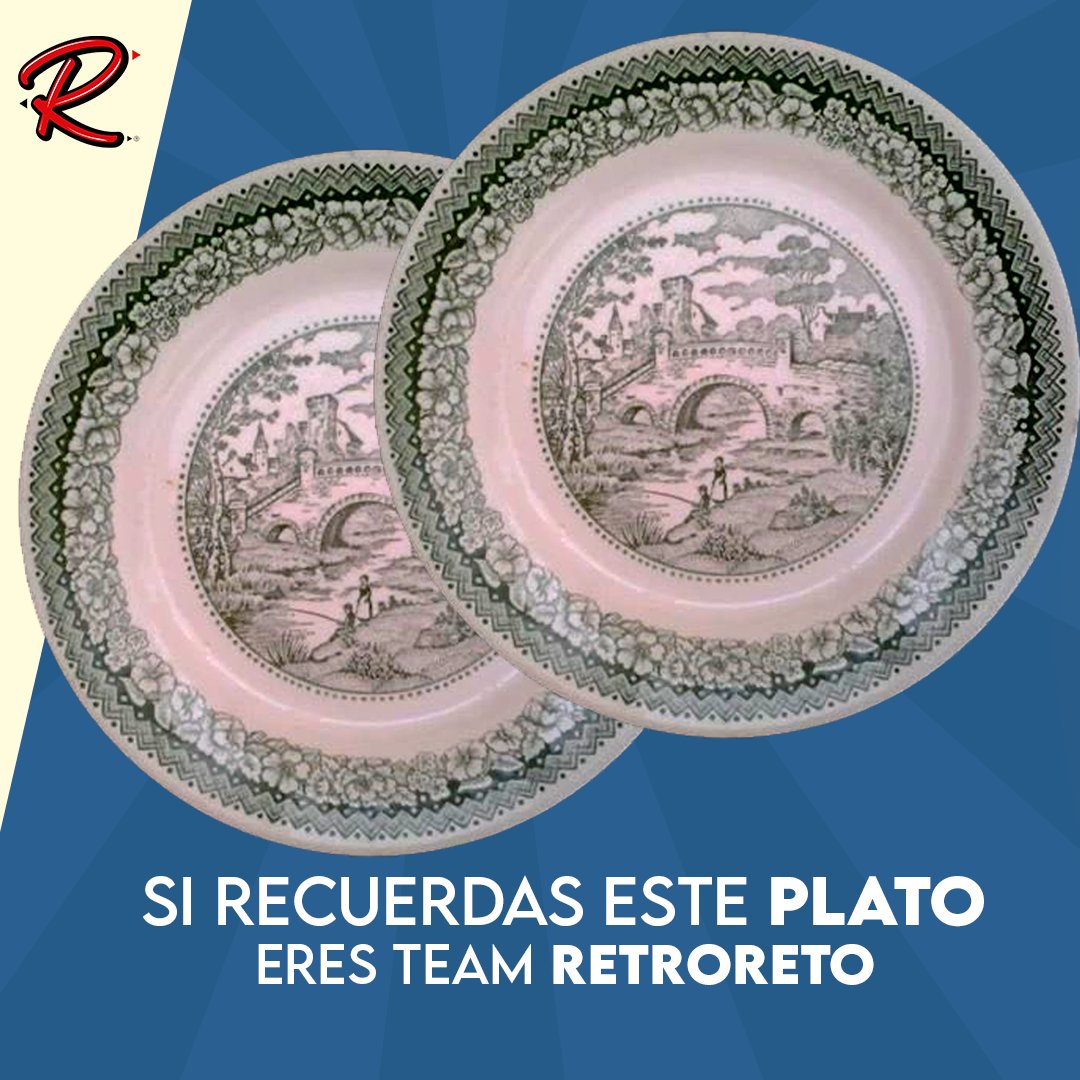 En la escala del 1 al 10... ¿Qué tan Retro te consideras viendo este plato?