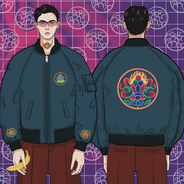 digeut_s's tweet photo. Introducing my jacket. If you like it this will go into production soon.
1/2 Jacket ID: meta jacket#327
- jacket name : 바람 (baram=Wind)
- why : In Korean, 바람 has the dual meaning of wishing for something and blowing nature's wind.
@metajacketnft #metajacket #메타자켓 https://t.co/XnmWp6CDCc